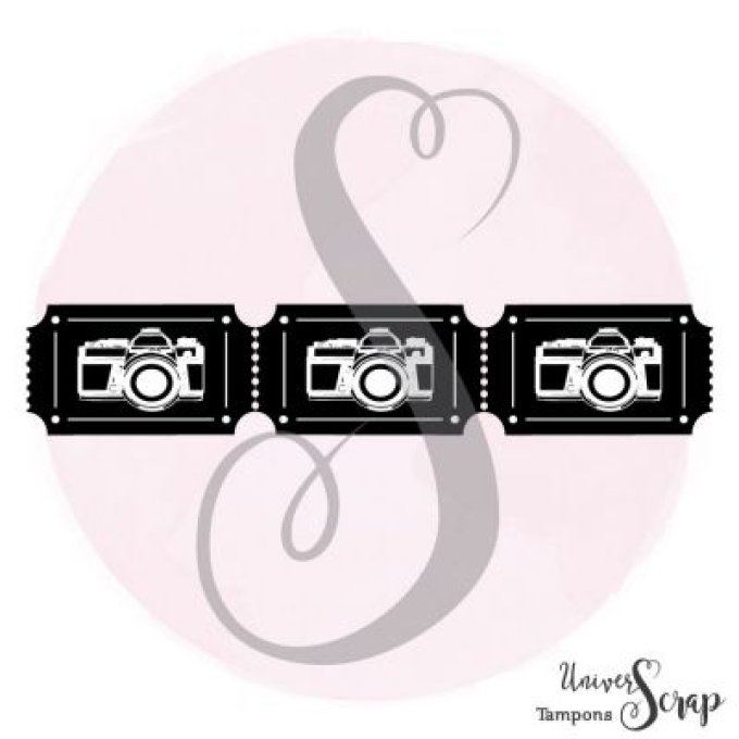 Tampon Tickets appareils photo